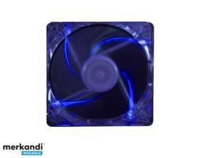 Xilence PC tilfelle vifte C tilfelle vifte 120mm Gjennomsiktig blå LED XPF120. TBL