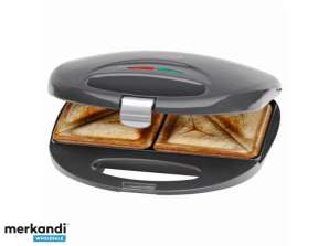 Сэндвич-тостер Clatronic ST 3477 серый цвет-Inox