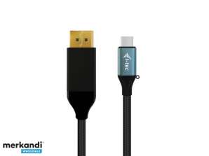 I-TEC USB C Adapter kabla DisplayPort 4K 60 Hz 150 cm C31CBLDP60HZ