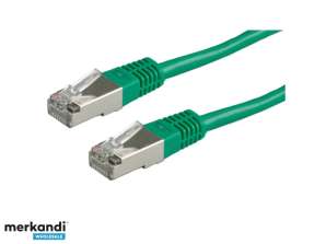VALUE Patch Cable S / FTP Cat6 2m Green 21.99.1343