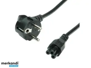 VALUE power cable 3-pin notebook socket 1.8m power cord ML 19.99.1028