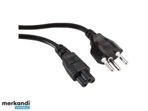 VALUE power cord black 3-pin CH 07/19/2097