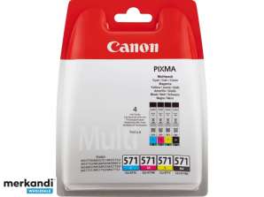 Canon Valuepack CLI 571 C M Y BK 4erPack 7ml 0386C005