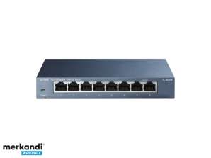 TP-Link Switcher Masaüstü 8 bağlantı noktalı 10 / 100M / 1000M V3 TL-SG108