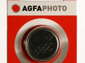 AGFAPHOTO Batterie Lithium Bouton Pile CR2450 3V Blister (1-Pack) 150-803449