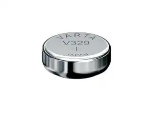 Varta batteri sølvoksid knop. 329 1.55V Detaljhandel (10-pakke) 00329 101 111
