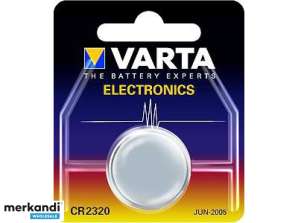 Varta Batterie Lithium Knopfzelle CR2320 3V Blister  1 Pack  06320 101 401