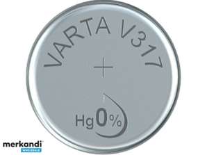 Bouton d’oxyde d’argent de batterie Varta. 317 1.55V Vente au détail (pack de 10) 00317 101 111