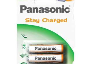 Panasonic batteri for DECT BRUK AA Mignon 1.20V 1000mAh 2stk P-6P/2BC1000 DECT