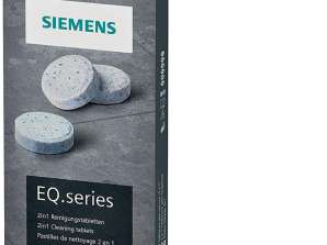 Siemens EQ.series 2in1 rengøringstabletter 10x2,2g TZ80001A