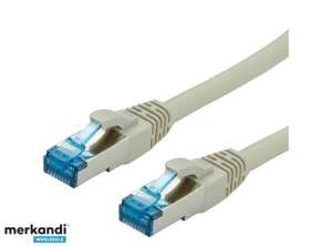 ЗНАЧЕНИЕ S FTP кабель Cat6a серый 0.5m 21.99.0860