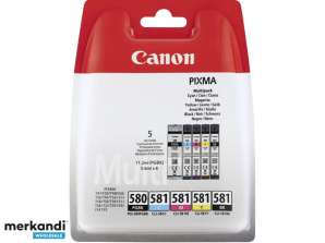 Pigmentový inkoust Canon Černá azurová purpurová žlutá Canon Pixma TS6150 - TS6151 - TS8150 - TS8151