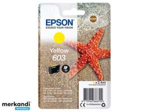 Epson TIN 603 - amarillo - original - cartucho de tinta C13T03U44010