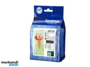 Brother LC-3213 Value Pack 4er-Pack μαύρο Cyan Magenta Yellow LC3213VAL