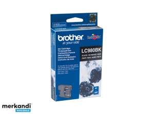 Originele Brother inktcartridge - zwart - 6 ml LC-980BK