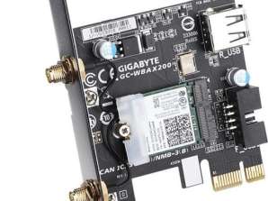 Gigabyte GC-WBAX200 WLAN ve Bluetooth 5.0 PCIe x1 PCI GC-WBAX200 REV1.0