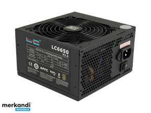 LC Power LC6650 V2.3 650 W 230 V 47 63 Hz 5 A Aktiv 100 W LC6650 V2.3