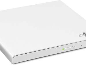 LG išorinis DVD įrašymo įrenginys HLDS GP57EW40 Slim USB baltas GP57EW40