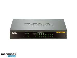 DLINK Switch 8x10/100 4xPoE - DES-1008PA