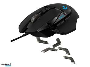 Logitech MOUSE G502 SE HERO Gaming Mouse SVART OG HVIT R2 910-005729