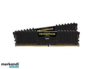 Corsair Vengeance LPX DDR4 3000MHz 64GB 2x32GB Negro CMK64GX4M2D3000C16