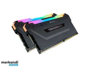 Corsair DRAM RGB 16 GB 2x8 GB DDR4 DRAM 3,600 MHz C18 CMW16GX4M2D3600C18