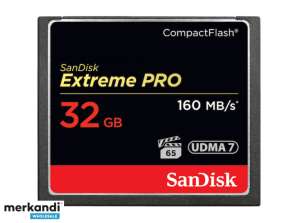 Sandisk CF 32GB EXTREME Pro 160MB / s detaljhandel SDCFXPS-032G-X46