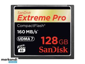 Sandisk 128 GB CF EXTREME Pro 160 MB / s kiskereskedelem - SDCFXPS-128G-X46