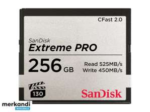 „Sandisk CFAST 256GB 2.0 EXTREME Pro 525MB / s SDCFSP-256G-G46D“