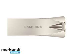 „Samsung“ USB atmintinė „BAR Plus“ 64 GB „Champagne Silver“ MUF-64BE3 / APC