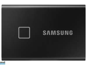 Samsung SSD преносим SSD T7 Touch 2TB черен MU-PC2T0K / WW