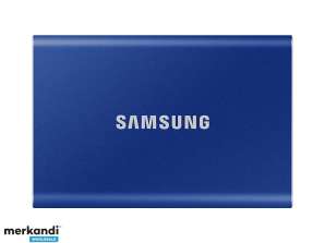 Samsung SSD kannettava SSD T7 500GB Indigo sininen MU-PC500H / WW