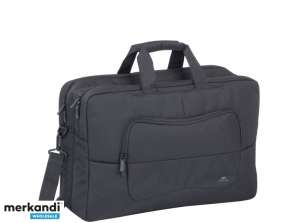Rivacase 8455 - briefcase - 43.9 cm (17.3 inch) - shoulder strap - 790 g - black 8455 BLACK