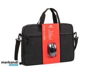 Riva Case Notebook Bag 1538 y mouse inalámbrico 4260403573990