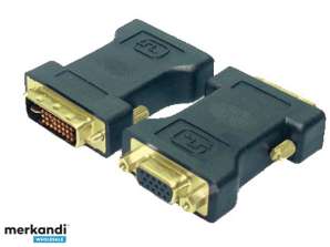 LogiLink VGA-adapter - DVI-I (M) til HD-15 (VGA) AD0001
