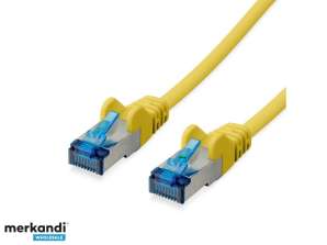 Patch cable CAT6a RJ45 S/FTP 0 25m yellow 75711 0.25Y