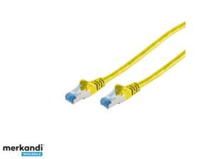 Patch kabel CAT6a RJ45 S/FTP 0 5m žlutý 75711 0.5Y