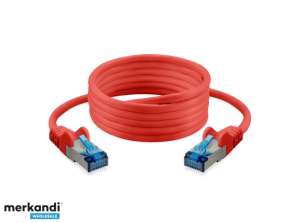 Пач кабел CAT6a RJ45 S / FTP 0 5m червен 75711 0.5R