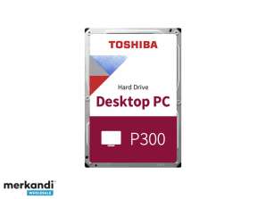 Toshiba P300 DT01ACA600 6TB 3.5 Punane HDWD260UZSVA