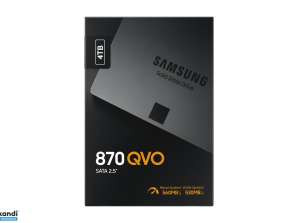 Samsung 870 QVO SSD 4TB SATA Внутрішній 2.5 MZ-77Q4T0BW