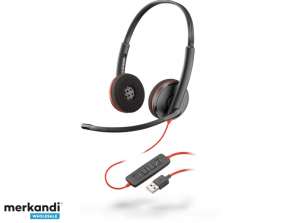 Plantronics Headset Blackwire C3220 3200 Series binaurální USB 209745-201
