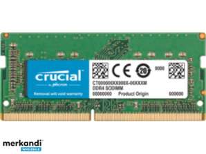Svarbiausias DDR4 16GB SO DIMM 260 PIN PIN CT16G4S24AM