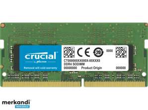 Ključni DDR4 64GB: 2x32GB TAKO DIMM 260-PINSKI CT2K32G4SFD832A