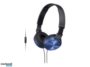 „Sony MDR-ZX310APL ZX“ serijos ausinės su mikrofonu „Blau MDRZX310APL.CE7“