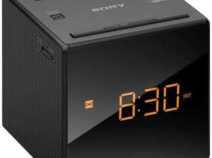 Radio zegarka Sony (wyświetlacz LED, alarm)czarny - ICFC1B. CED