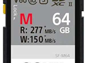 Sony SDXC M -sarja 64GB UHS-II Luokka 10 U3 V60 - SF64M