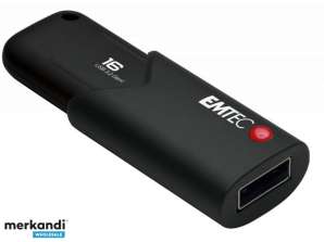 USB FlashDrive 16GB EMTEC B120 Napsauta suojattu USB 3.2 (100MB/s)
