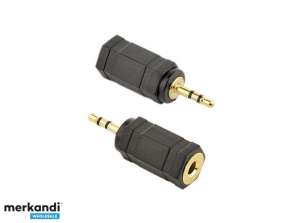 CableXpert 6,35 mm līdz 3,5 mm audio adaptera spraudnis A-3.5F-2.5M