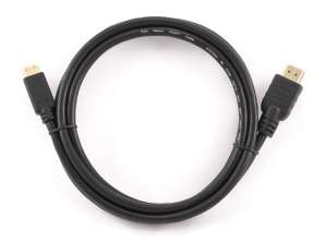 CableXpert High-Speed mini HDMI-kabel med netværksfunktion 1.8m CC-HDMI4C-6