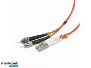 CableXpert Duplex Multimode Fibre Optique Câble 1m CFO-LCST-OM2-1M